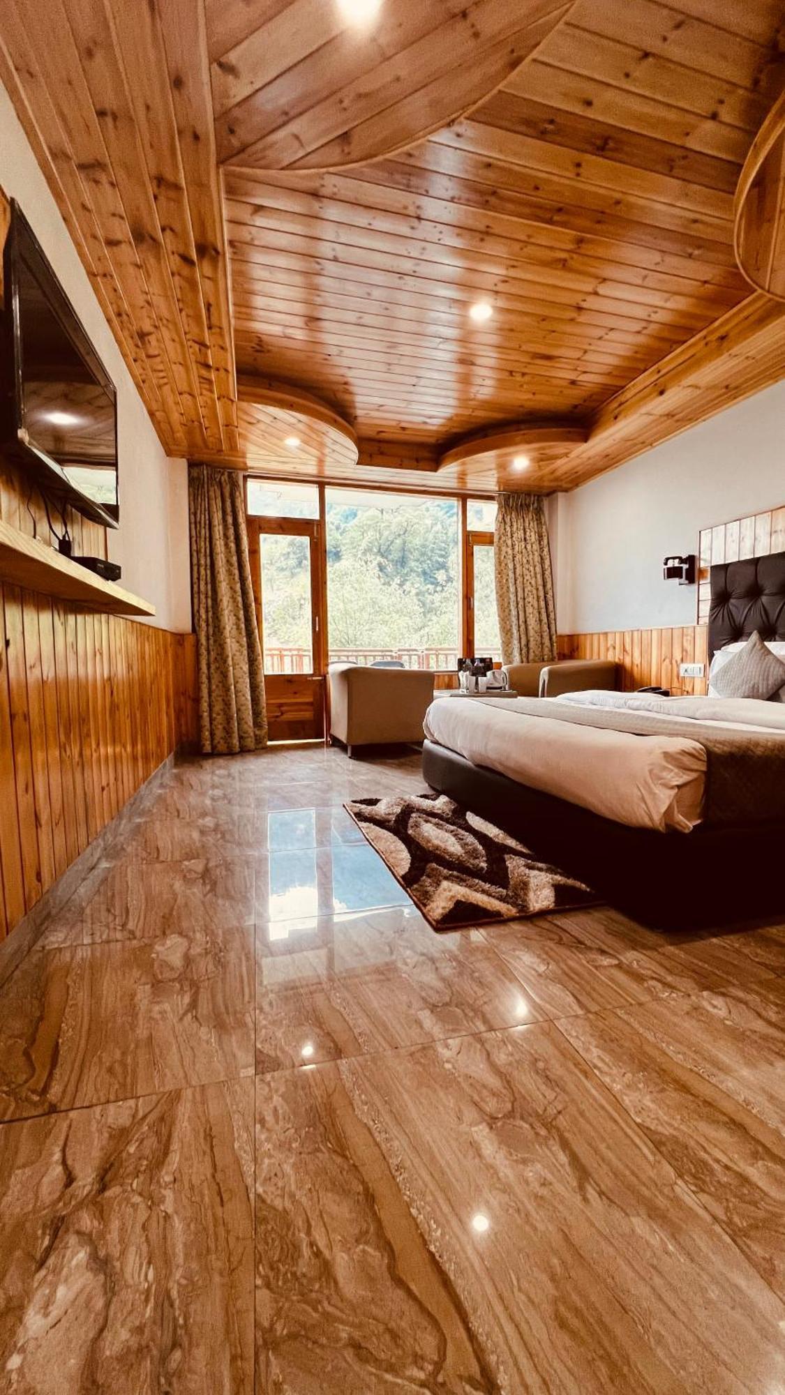 Himalayan Riverside Resort, Manali Manāli Exterior foto